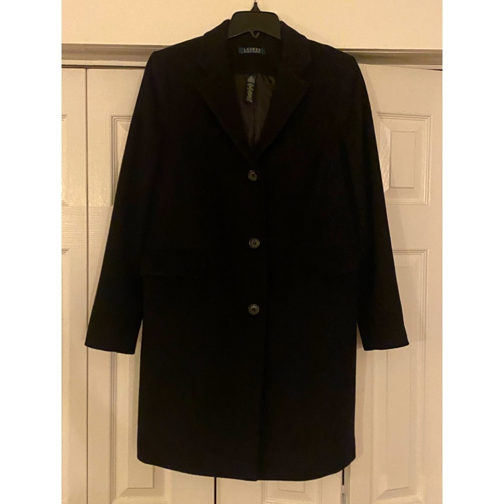 Ralph Lauren - Black Wool coat